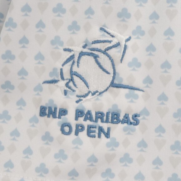 Straight Down Performance Men's XXL Polo Shirt Playing Card Print BNP Paribas - Picture 4 of 6